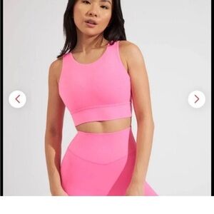 Buffbunny Geo sports bra-medium, peace pink